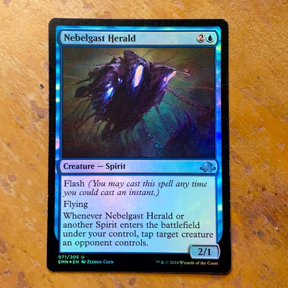nebelgast herald 071/205 holo magic the gathering